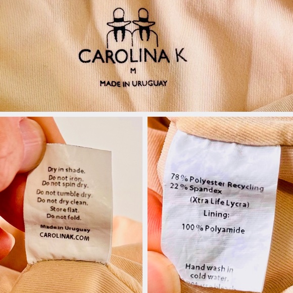 CAROLINA K. Giraffe Print Ruffle Sleeve One Piece Boho Swimsuit - Picture 15 of 16